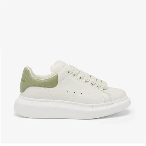 알렉산더 맥퀸 오버사이즈드 스니커즈 화이트 그린 · 현** 고객님