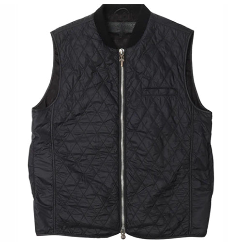 크롬하츠 파파 크로스 퀄티드 나일론 베스트 블랙